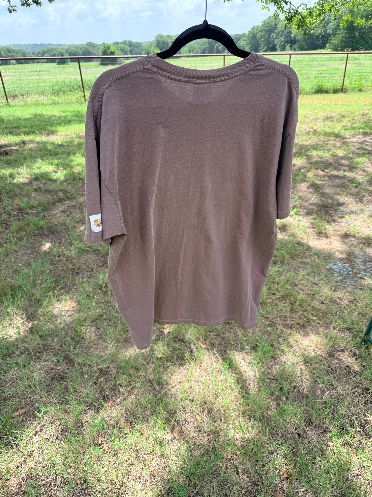 Sunbonnet Sam Panel | Comfort Colors T-Shirt | Espresso | XL