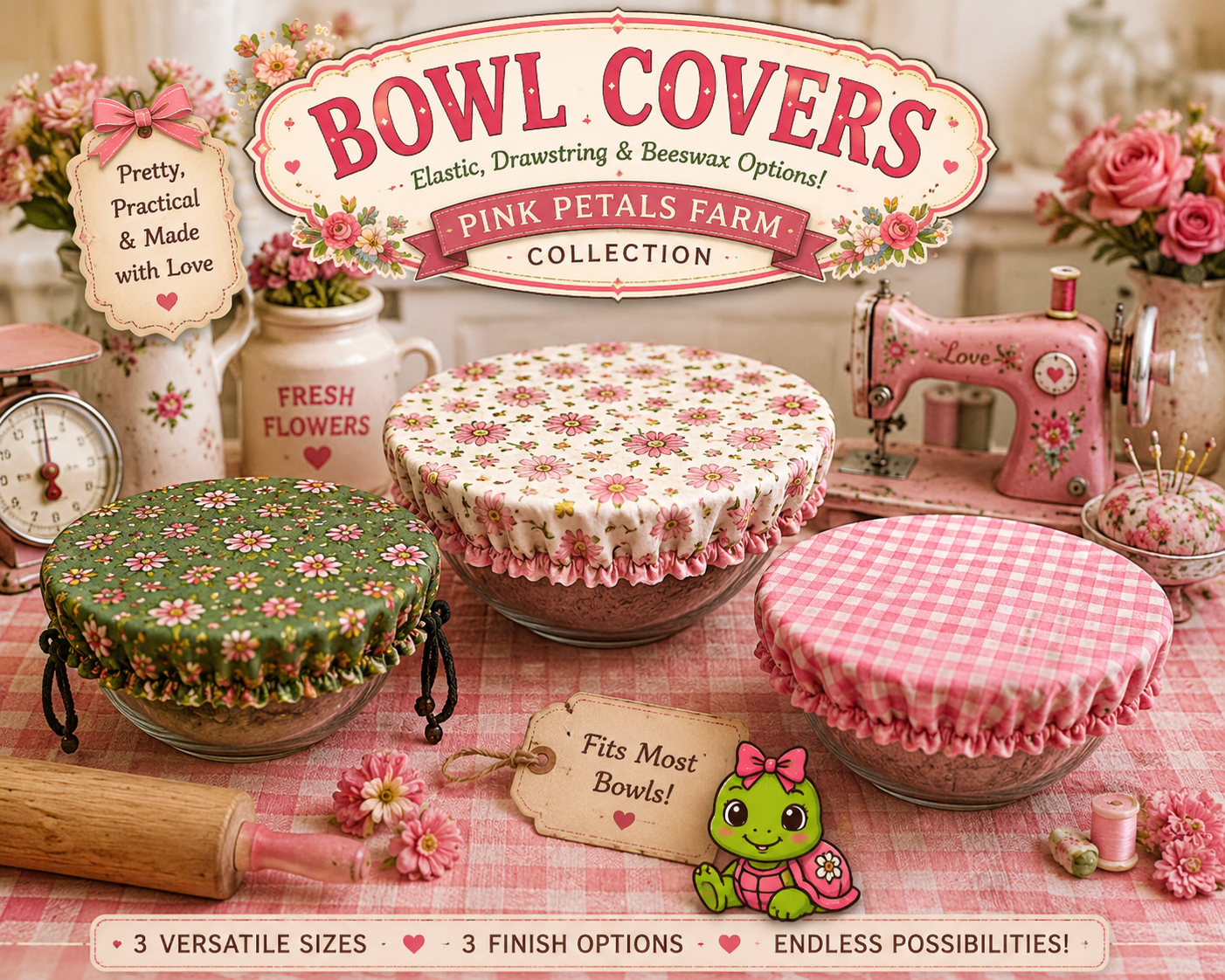 Handmade Bowl Covers