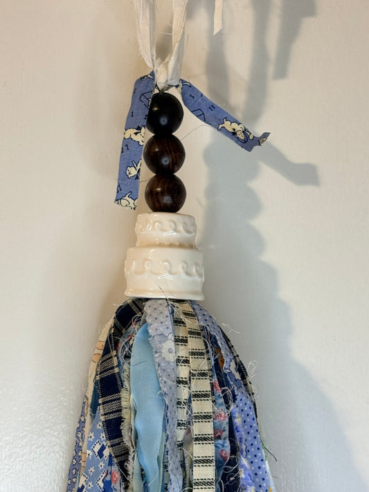 Charm Tassels - Birthday Boy Blue