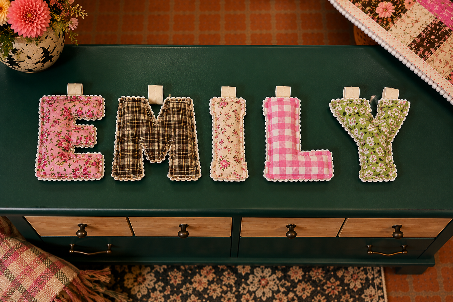 Quilted Alphabet Letter Sets — Build Your Banner