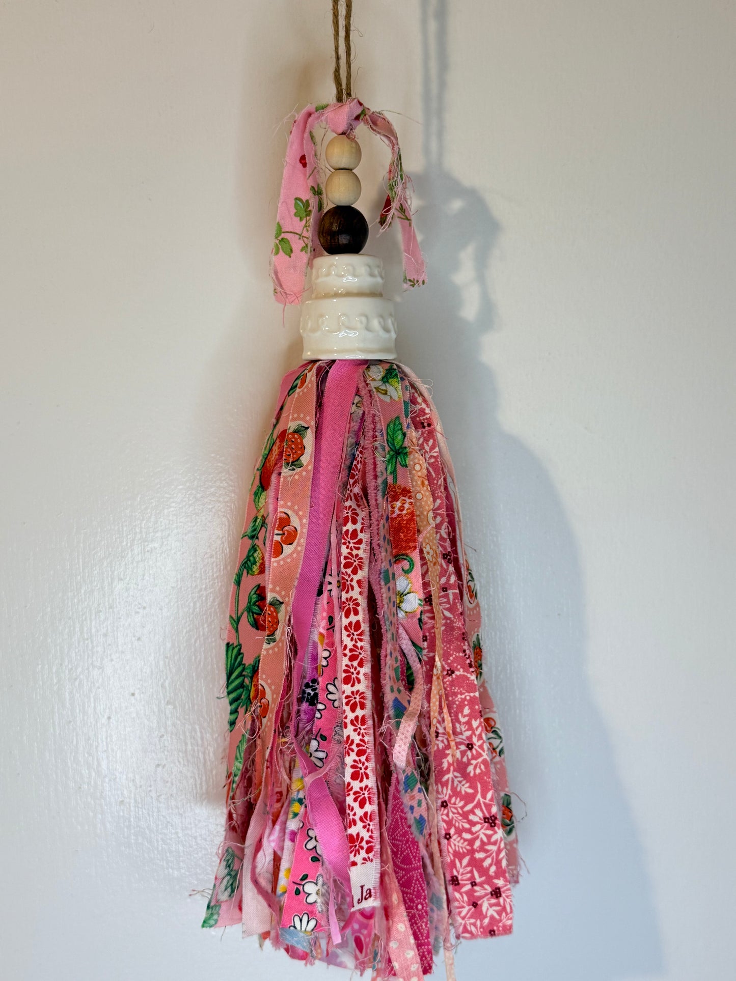 Charm Tassels - Birthday Girl Pink