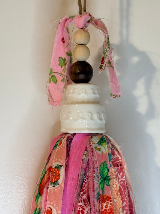Charm Tassels - Birthday Girl Pink